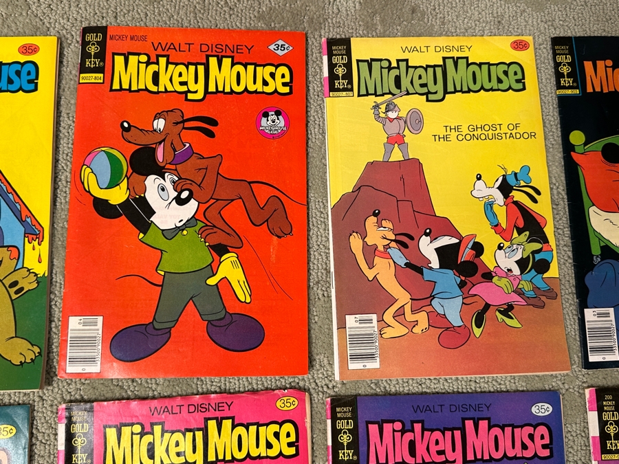 (20) Gold Key Comics Walt Disney's Mickey Mouse Comic Books [Photo 4]