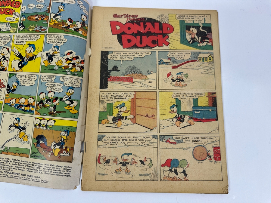 Walt Disney's Comics And Stories #54 K. K. Publications Vintage 1945 10 Cent Comic Book Valued Ungraded: $34 [Photo 6]