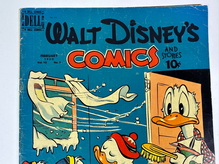 Walt Disney's Comics And Stories #113 K. K. Publications Vintage 1950 10 Cent Comic Book Valued Ungraded: $26, 6.0: $173, 8.0: $470 [Photo 2]