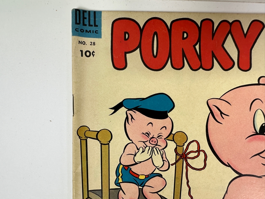 Dell Comics Four Color Porky Pig 1953 #28, 1952 #370, 1951 #360 & 1952 #426 10 Cent Comic Books [Photo 4]