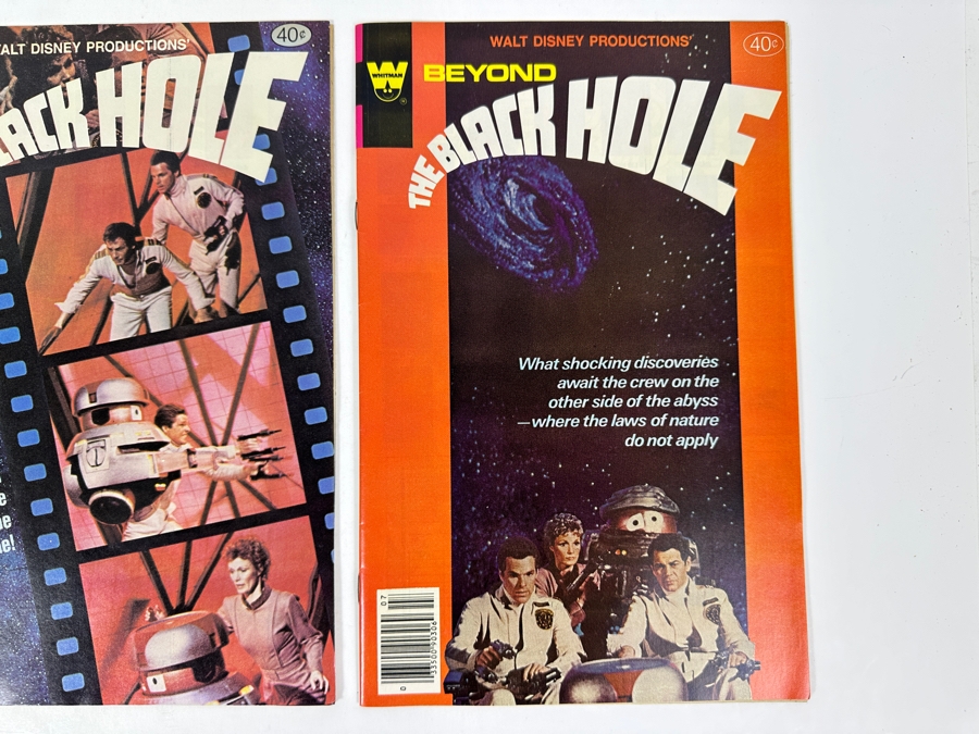 Whitman Comics Walt Disney Productions The Black Hole #1, #2 & #3 Vintage 1980 40 Cent Comic Books [Photo 4]