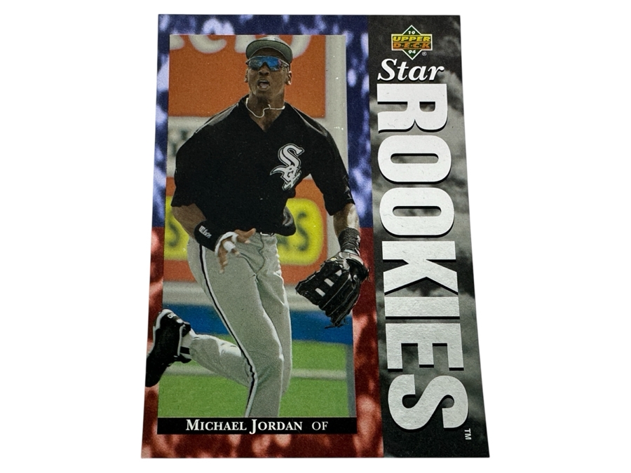 Limited Edition 1995 Upper Deck Oversized Michael Jordan Chicago White Sox Rookie MLB Baseball Card