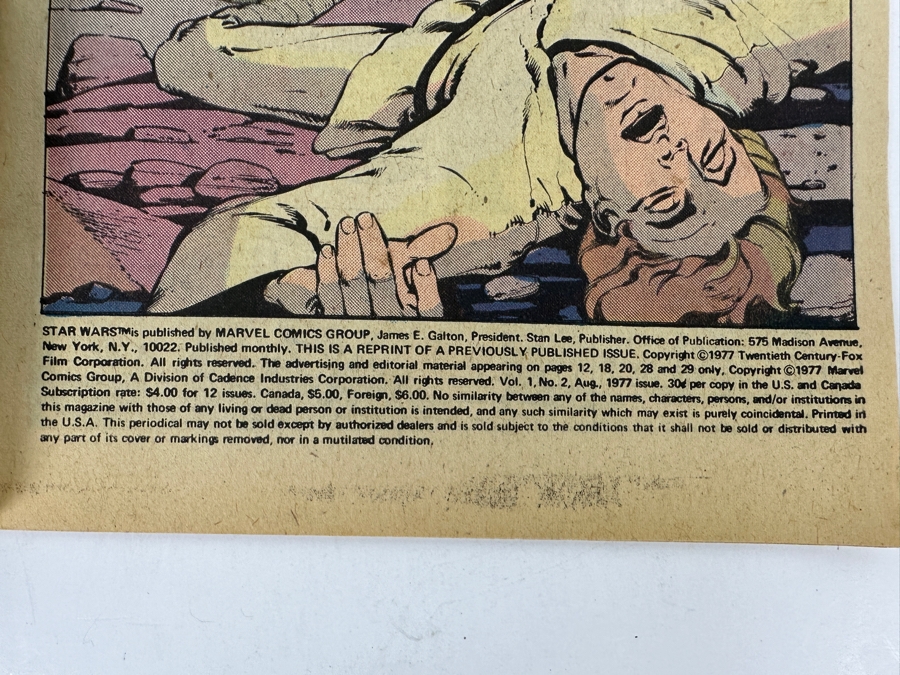 Marvel Comics Star Wars Reprints #1, #2 & #3 Vintage 1977 Comic Books [Photo 12]