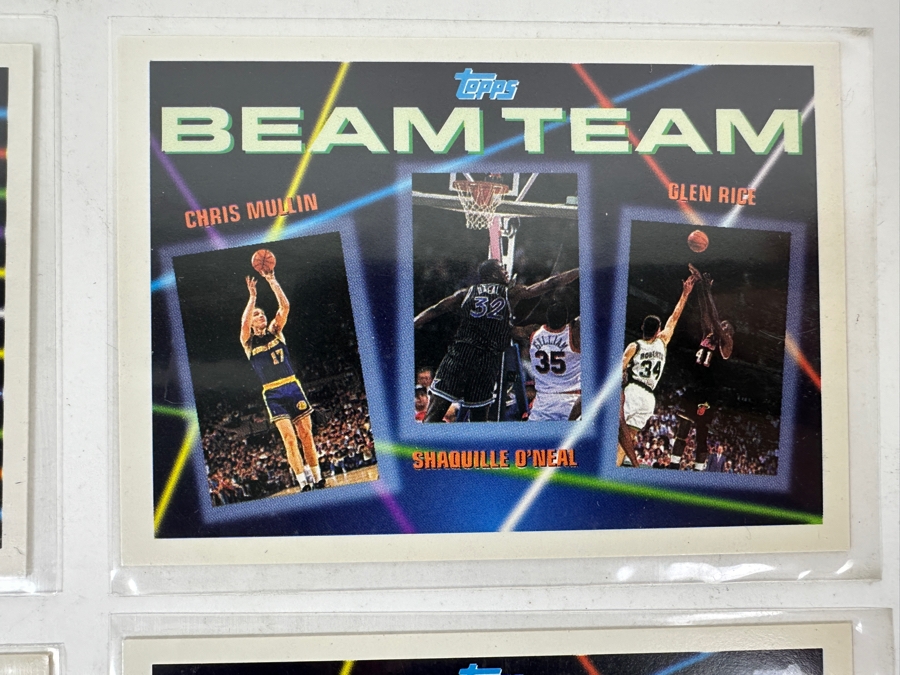 (7) 1993 Topps Beam Team Basketball Cards With Michael Jordan Card [Photo 4]