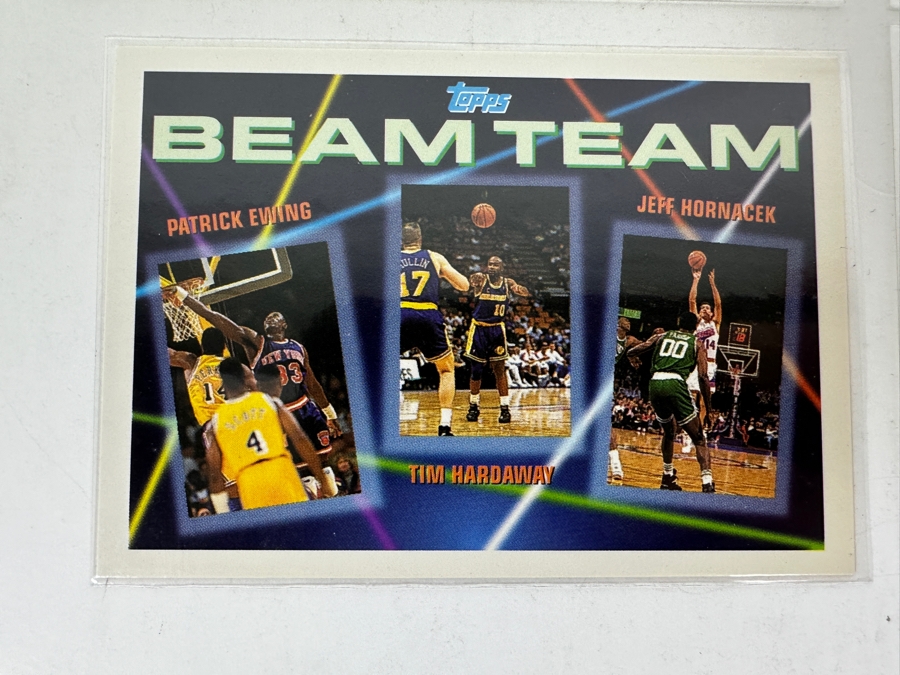 (7) 1993 Topps Beam Team Basketball Cards With Michael Jordan Card [Photo 8]