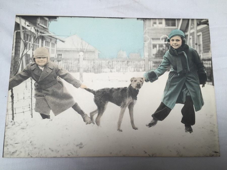 Vintage 1936 Hand Colored B&W Photograph  [Photo 1]