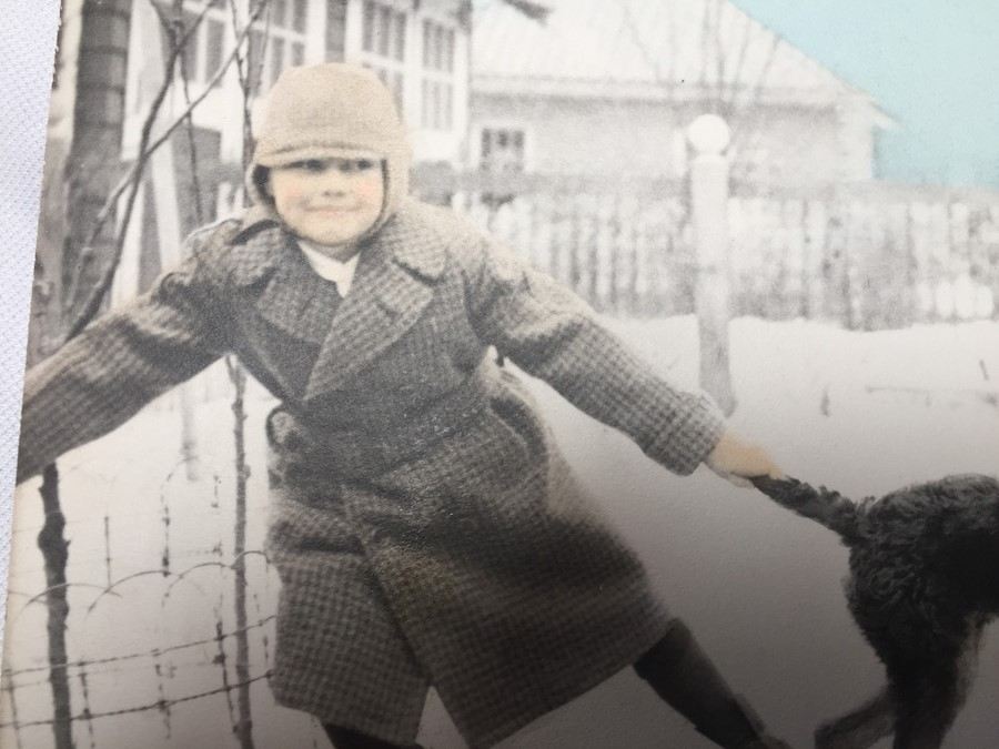 Vintage 1936 Hand Colored B&W Photograph  [Photo 3]