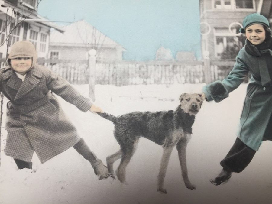 Vintage 1936 Hand Colored B&W Photograph  [Photo 4]