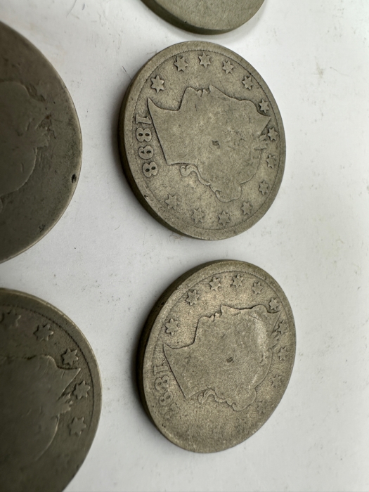 (20) Antique Liberty Head V Nickels From 1888, 1895, 1897, 1898 [Photo 13]