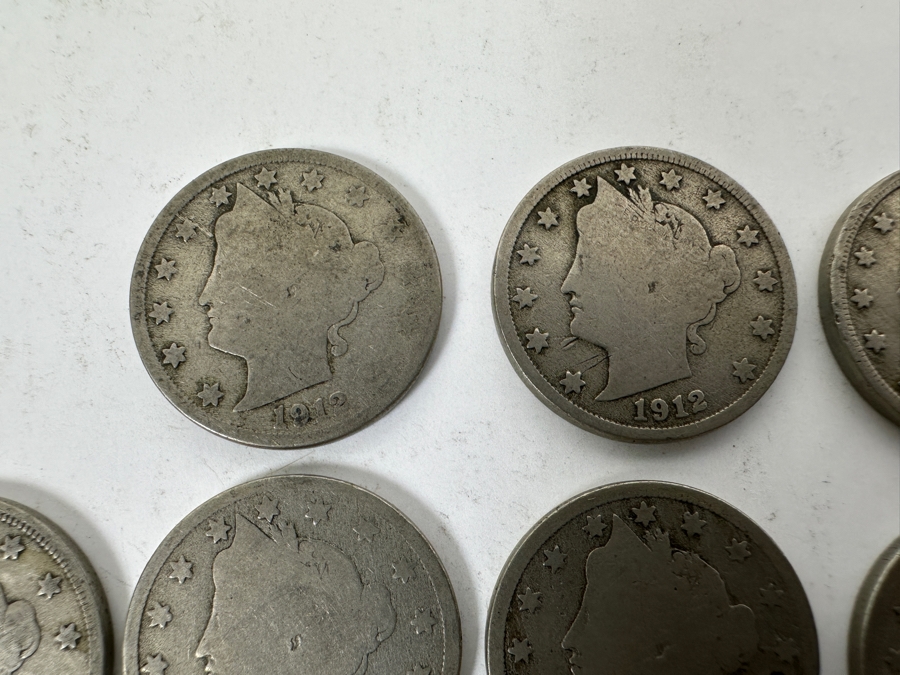 (22) Antique 1909 Liberty Head V Nickels [Photo 9]