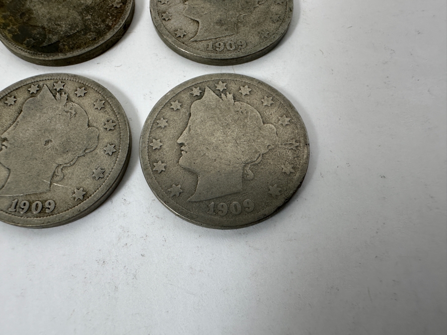 (22) Antique 1909 Liberty Head V Nickels [Photo 4]