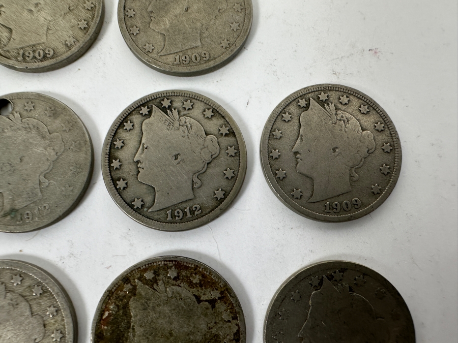(22) Antique 1909 Liberty Head V Nickels [Photo 6]
