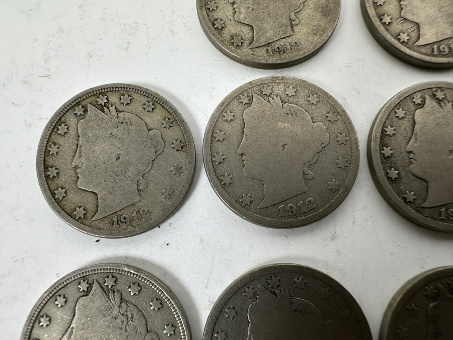 (22) Antique 1909 Liberty Head V Nickels [Photo 8]