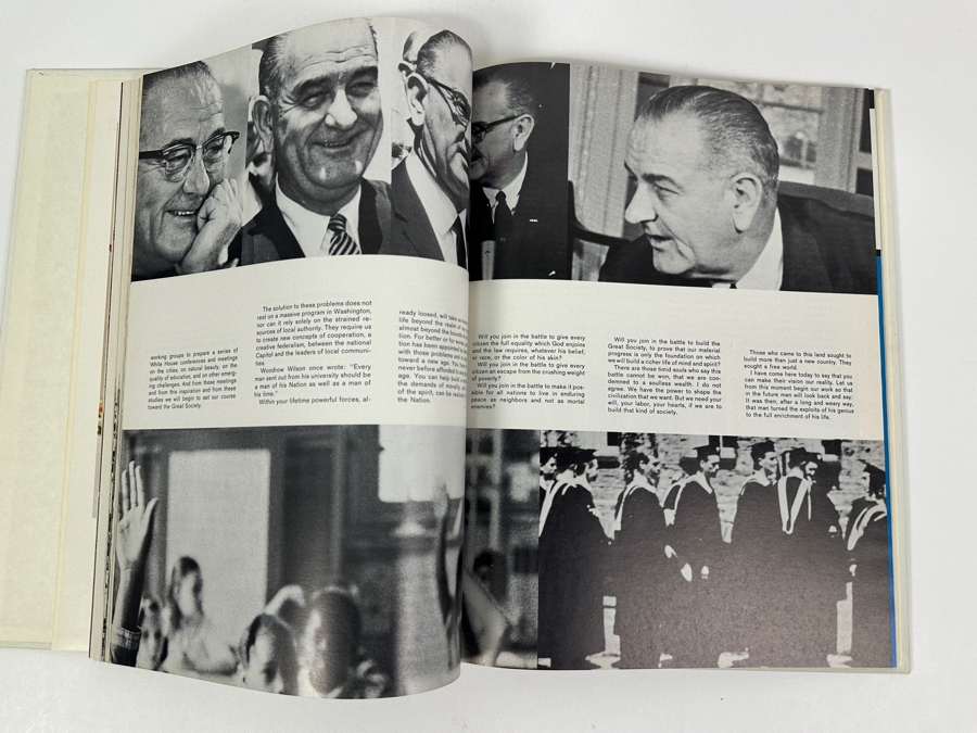 Vintage 1964 Democratic Convention Program Hardcover Book [Photo 7]