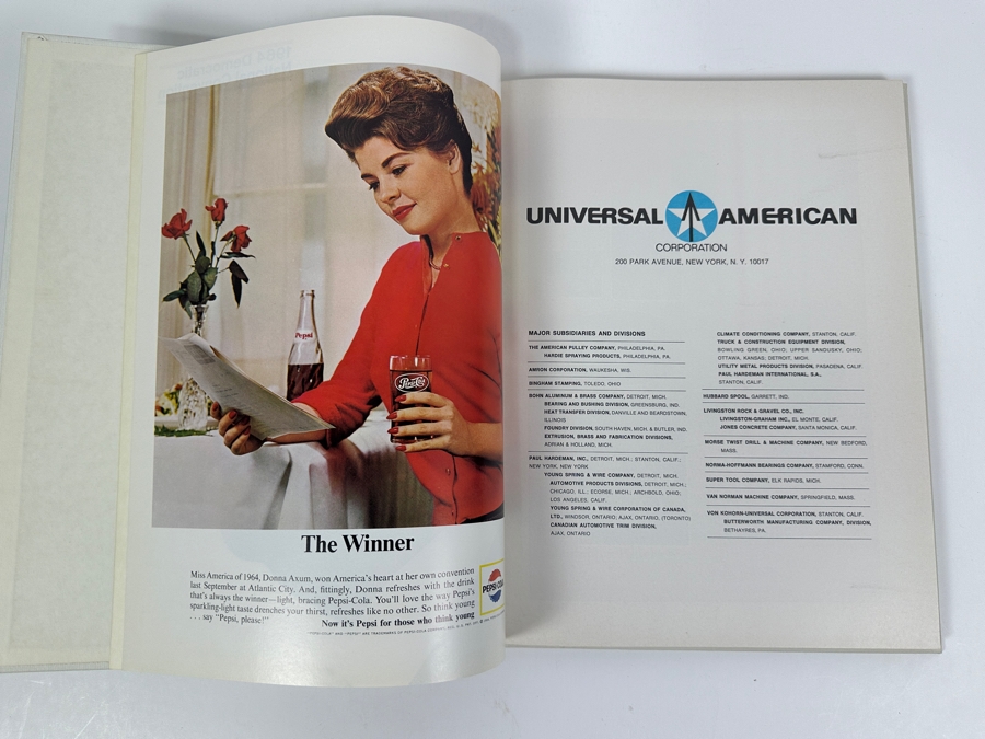 Vintage 1964 Democratic Convention Program Hardcover Book [Photo 3]