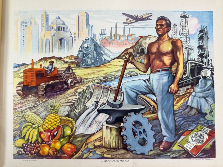 Hardcover Book Mexico En El Periodo Presidencial Del Lic. Miguel Aleman [Photo 3]