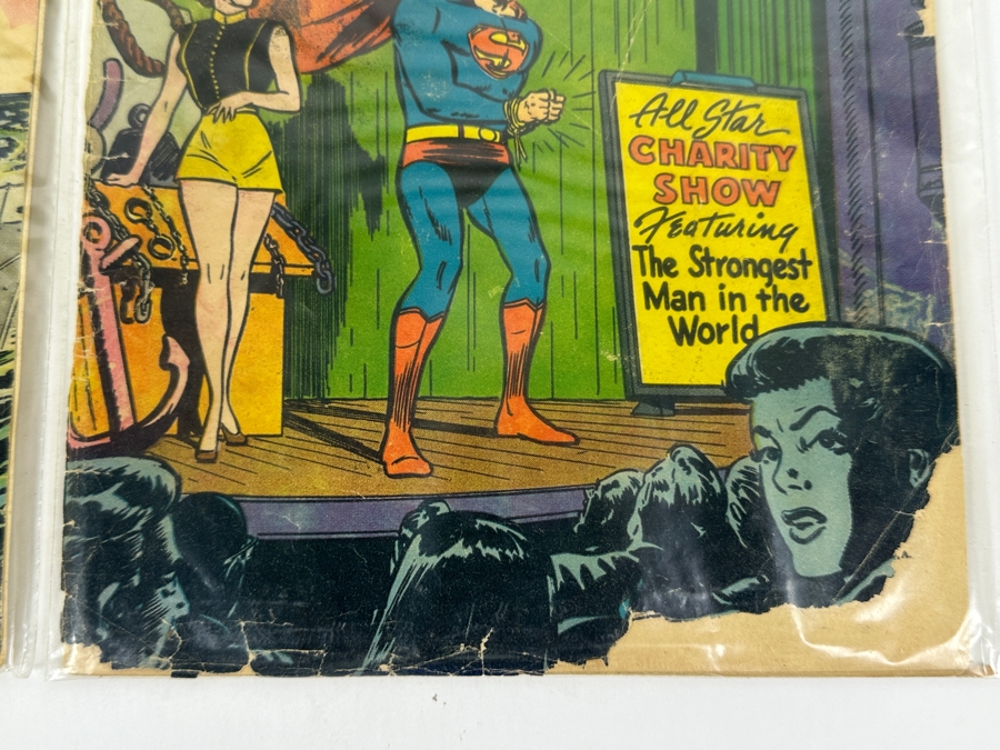 Pair Of Low Grade DC Comics Comic Books: Detective Comics #189 & Action Comics #174 [Photo 6]