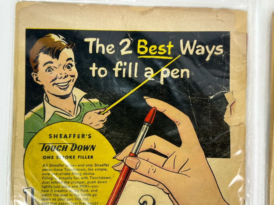 Pair Of Low Grade DC Comics Comic Books: Detective Comics #189 & Action Comics #174 [Photo 8]