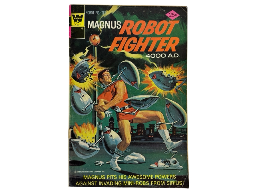 Whitman Comics Magnus Robot Fighter 4000 A.D. Comic Book 1966