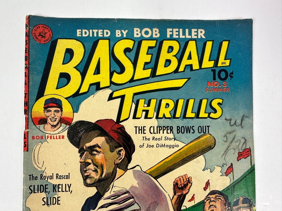 Ziff-Davis Approved Comics Baseball Thrills #3 1952 [Photo 2]