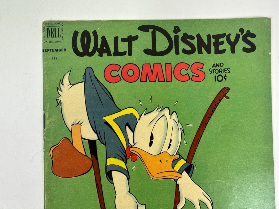 Dell Comics Walt Disney's Comics And Stories #144 Vintage 1952 10 Cent Comic Book [Photo 2]
