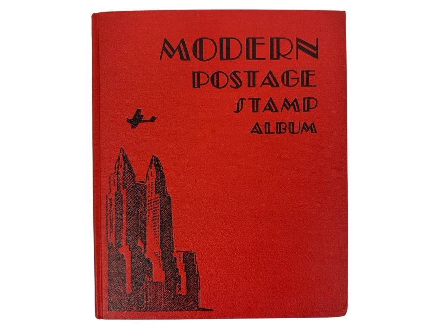 Vintage Postage Stamp Album Featuring Stamps From The United States, China & All Over The World - See Photos For A Sampling Of Stamps (Not All Stamps Are Photographed) [Photo 2]