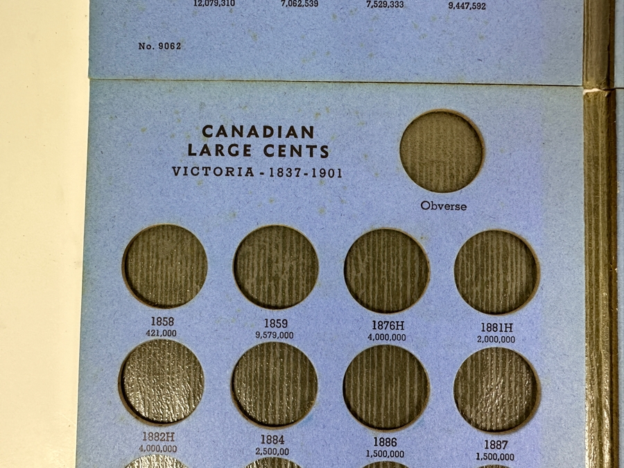 (11) Canadian Small Cents 1929-1956 & (1) 1916 Canadian Large Cents [Photo 8]