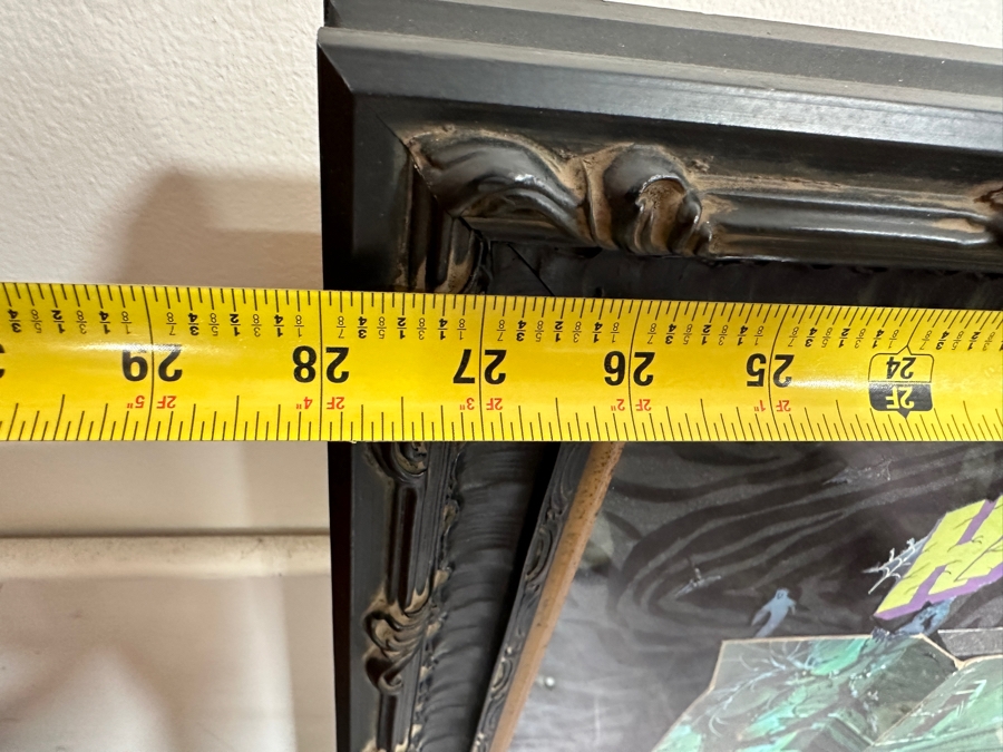 Professionally Shadow Box Framed Vintage 1975 Walt Disney World Haunted Mansion Board Game Disney Wall Artwork 28 X 28 [Photo 13]