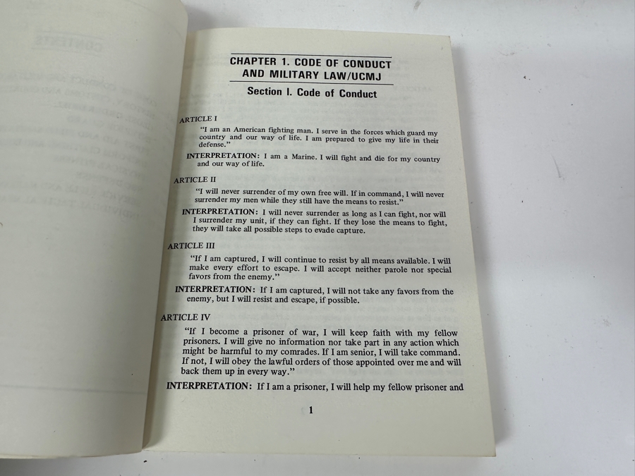 Pair Of First Marine Division In Vietnam Guadalcanal Hardcover Books 1967 & 1969-1970 & The United States Marine Essential Subjects Book [Photo 19]