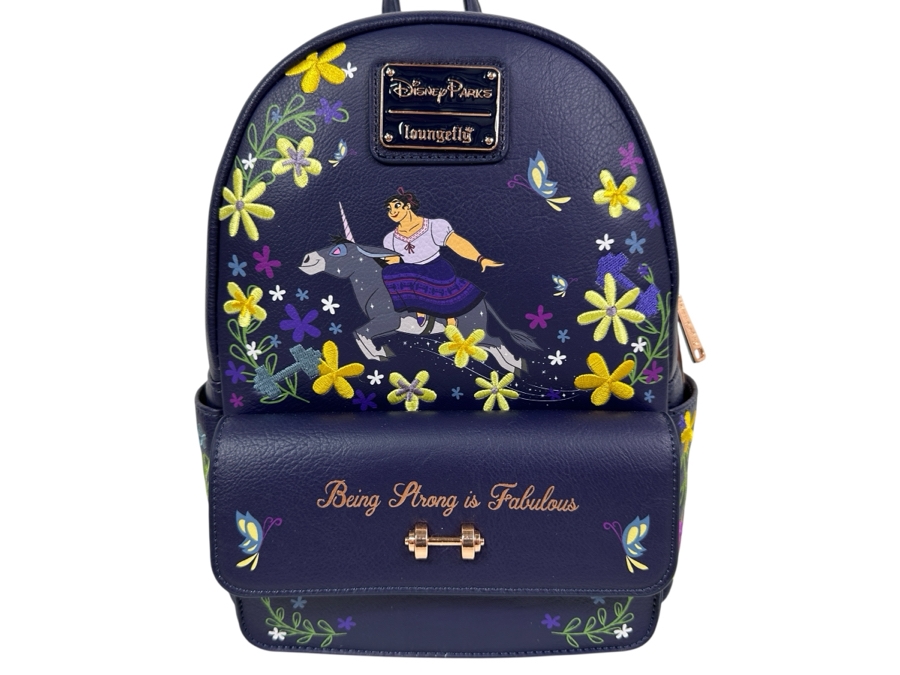 Disney Parks Loungefly Encanto Luisa Mini Backpack New With Tags Retails $88 [Photo 1]