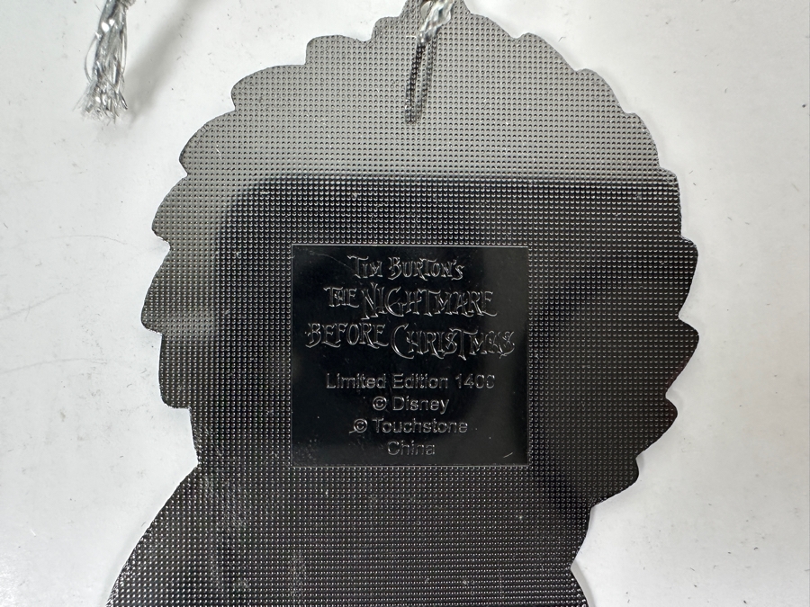 Limited Edition Of 1,400 Tim Burton's The Nightmare Before Christmas Disney Ornament With Original Pouch [Photo 4]