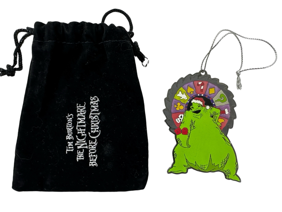 Limited Edition Of 1,400 Tim Burton's The Nightmare Before Christmas Disney Ornament With Original Pouch [Photo 1]