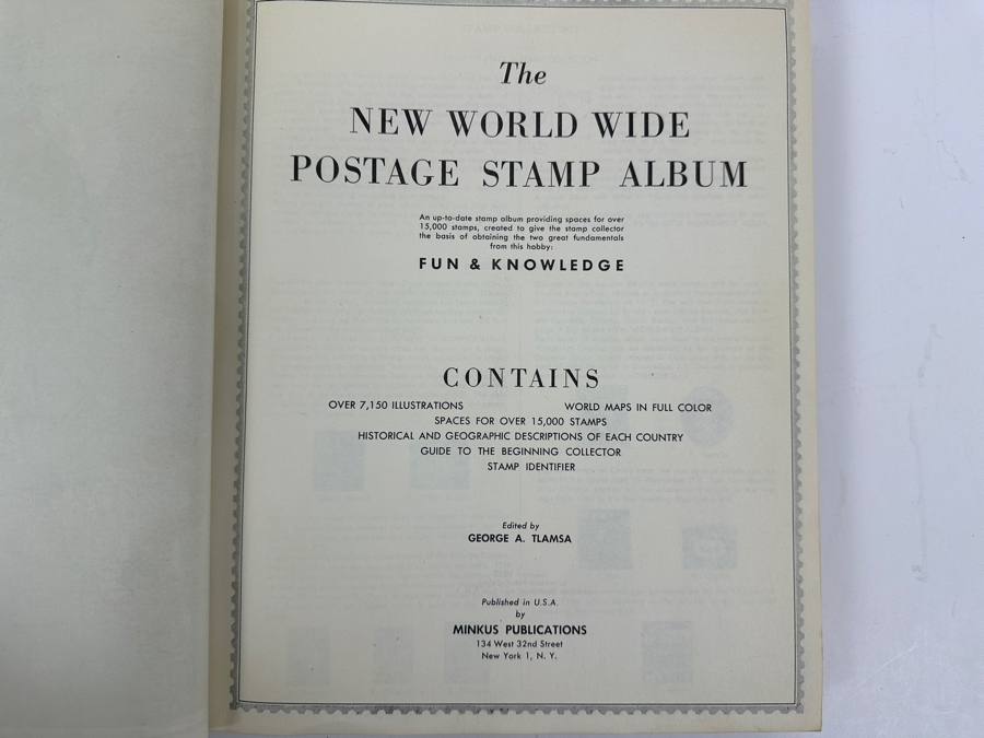 The New World Wide Postage Stamp Album Featuring Postage Stamps From Around The World Including China & Germany - See Photos For Sampling (Not All Stamps Are Photographed) [Photo 38]