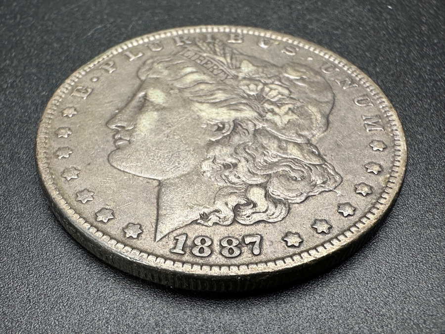 Just Added - 1887 Morgan Silver Dollar [Photo 2]