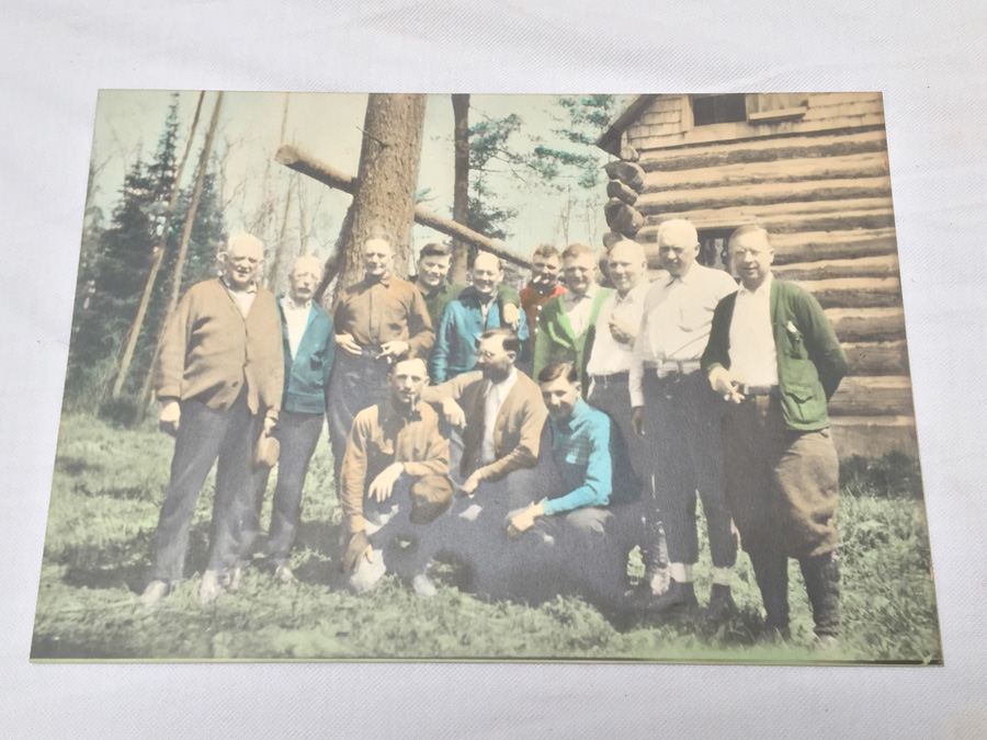 Vintage Hand Colored B&W Photograph [Photo 1]
