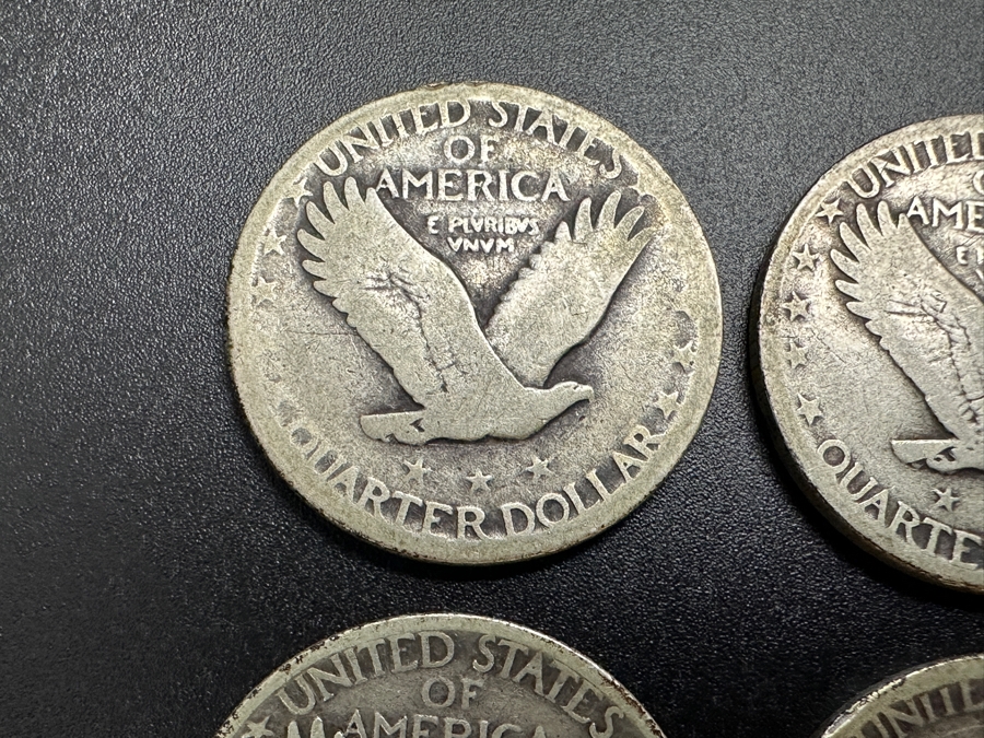 Just Added - (6) Standing Liberty Silver Quarters: (1) 1925, (1) 1926. (1) 1927, (1) 1928, (1) 1929 & (1) 1930 [Photo 9]