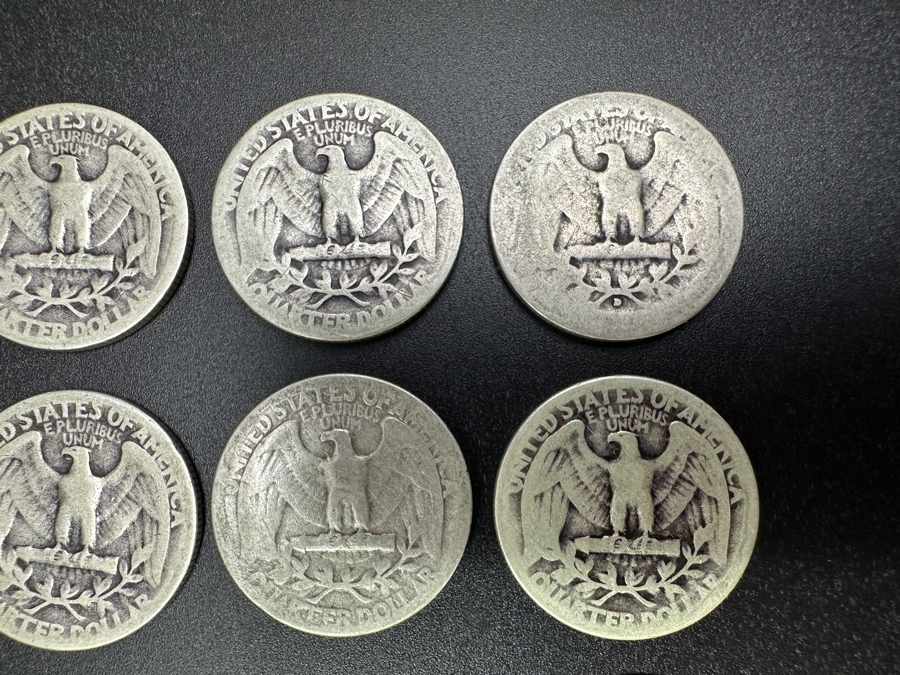 Just Added - (20) Silver Washington Quarters: (3) 1934, (3) 1935, (4) 1936, (2) 1937, (1) 1938, (1) 1939, (1) 1940, (1) 1942, (1) 1945, (2) 1946 & (1) 1952 [Photo 11]