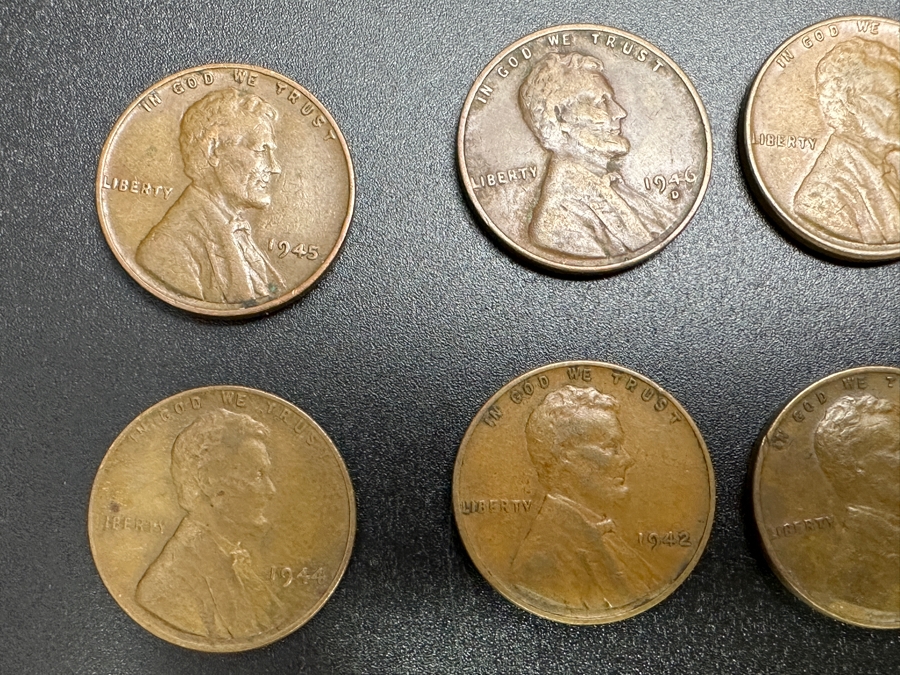 Just Added - Collection Of Wheat Cents Pennies From Various Years 1917 - 1958 [Photo 10]