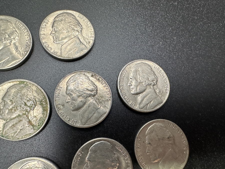 Just Added - (40) Jefferson Nickels From Various Years [Photo 13]