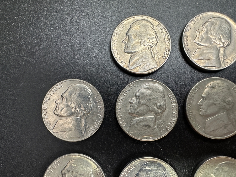 Just Added - (40) Jefferson Nickels From Various Years [Photo 10]