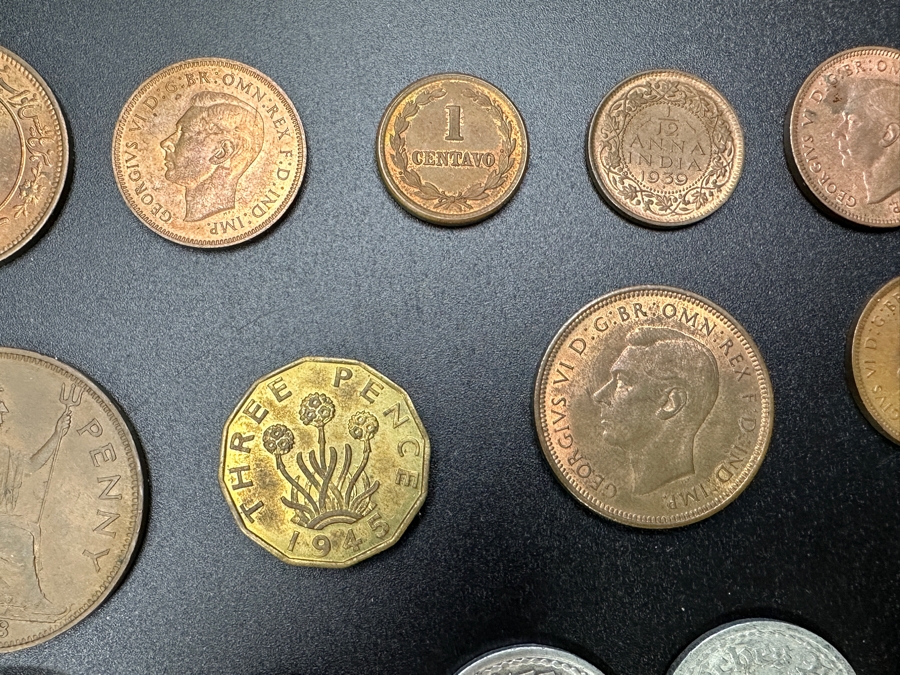 Just Added - (17) Various Foreign Coins [Photo 12]