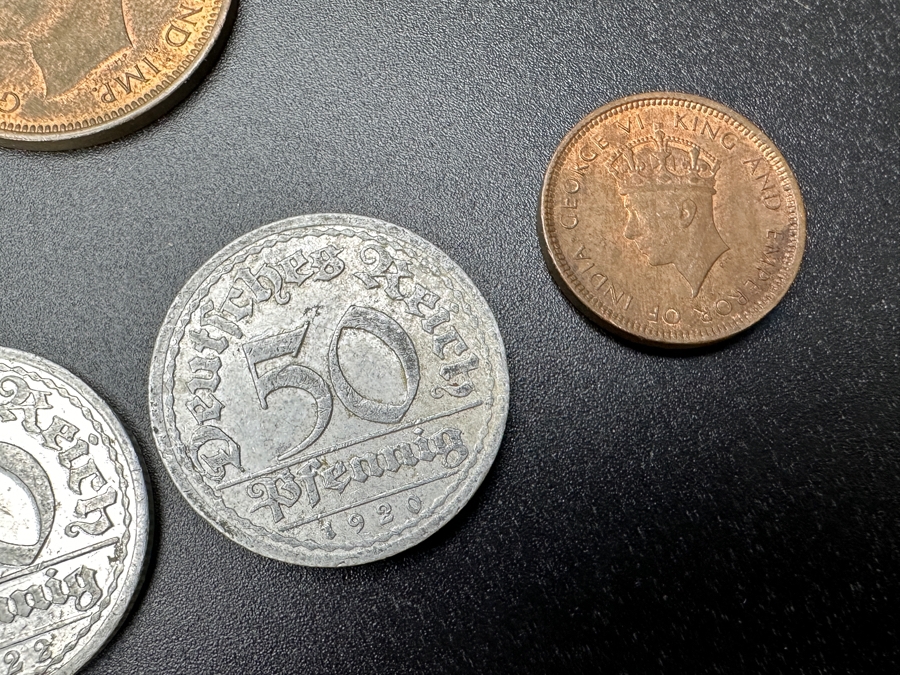 Just Added - (17) Various Foreign Coins [Photo 16]