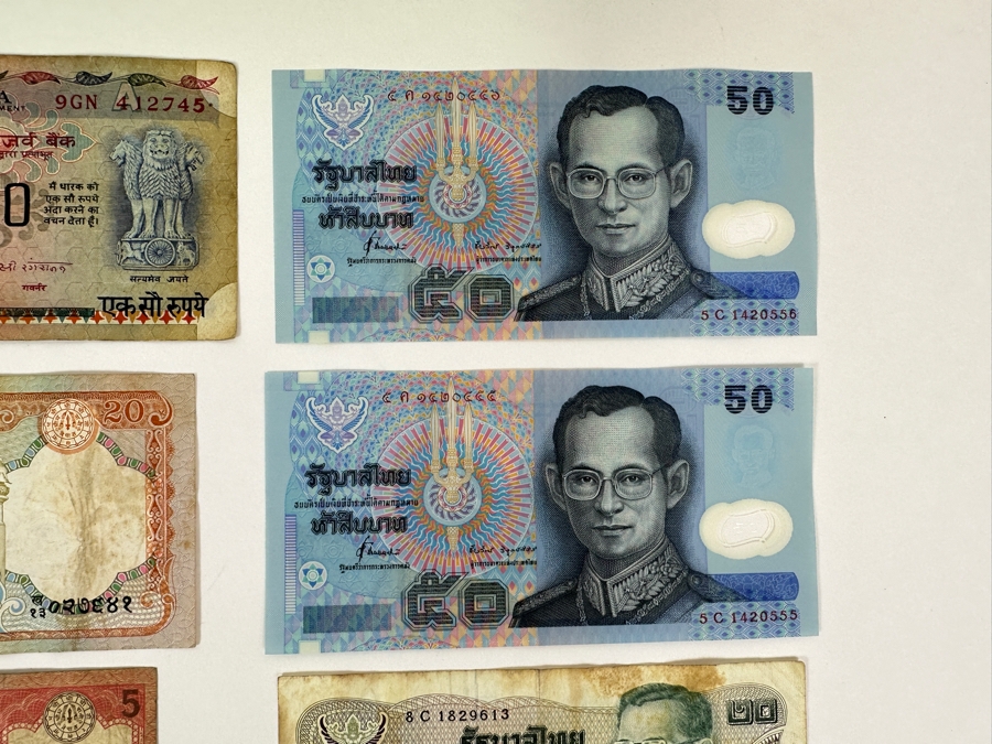 Just Added - Various Foreign Currency Including 20 Scottish Pounds, 10 Scottish Pounds, 10 English Pounds & 5 English Pounds [Photo 9]