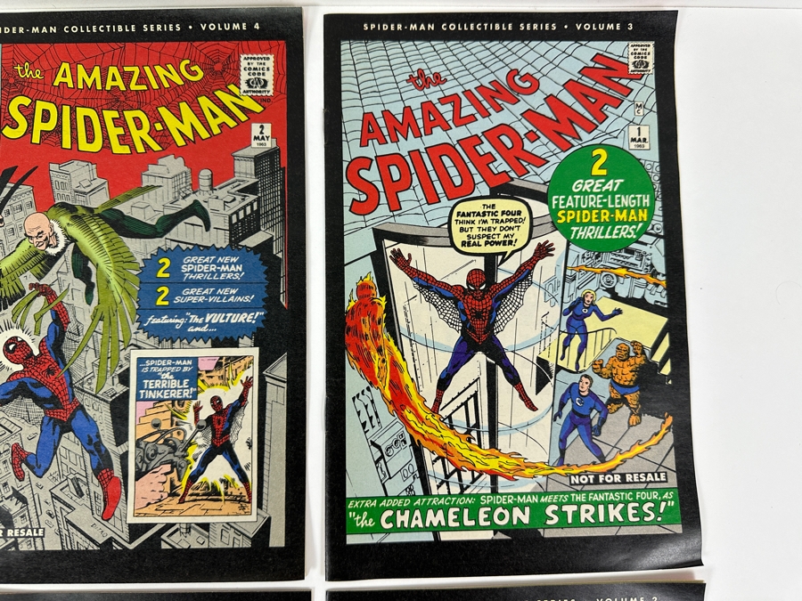 Just Added - (6) The Amazing Spider-Man Comic Book Reprints From The Spider-Man Collectible Series [Photo 7]