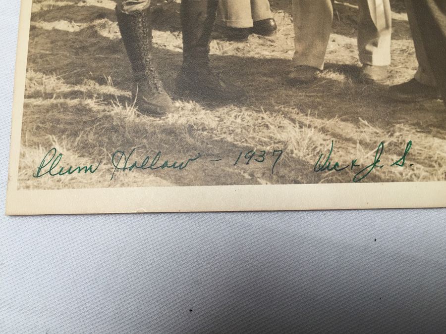 Vintage 1937 B&W Photo Plum Hollow [Photo 3]