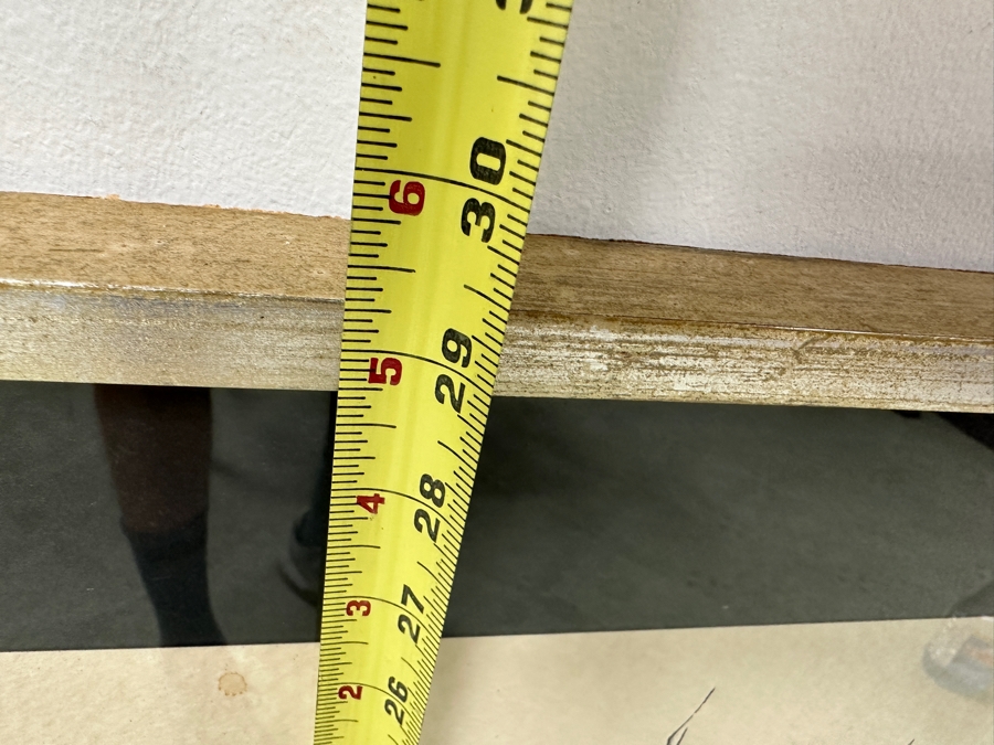 Santiago Penaloza (B. 1948, Mexican) Original Abstract Watercolor And Ink Painting On Paper Artist Signed And Dated 1973 17.5 X 22.5 Framed 24 X 29 [Photo 17]