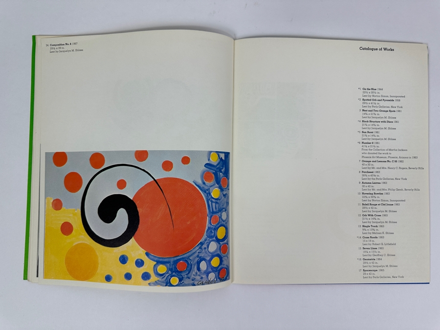 Just Added - Limited Edition Vintage 1970 The Art Of Alexander Calder - Calder Gouches Published By The Long Beach Museum Of Art [Photo 12]
