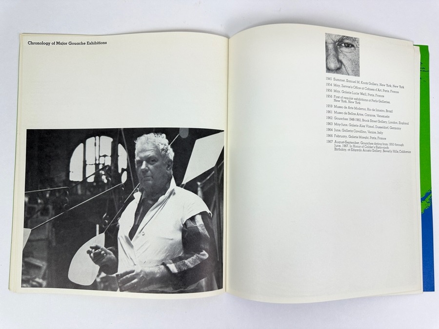 Just Added - Limited Edition Vintage 1970 The Art Of Alexander Calder - Calder Gouches Published By The Long Beach Museum Of Art [Photo 13]