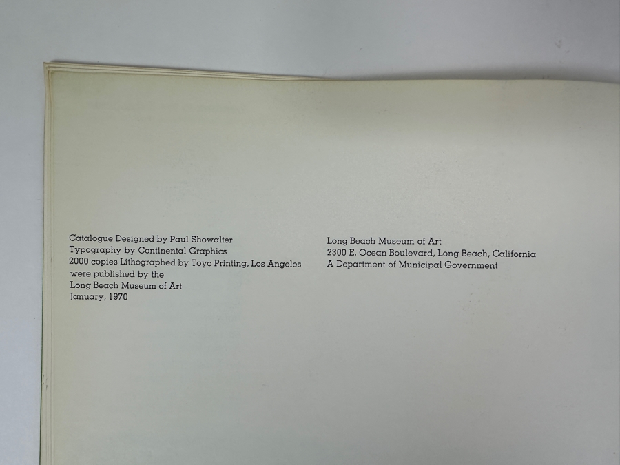 Just Added - Limited Edition Vintage 1970 The Art Of Alexander Calder - Calder Gouches Published By The Long Beach Museum Of Art [Photo 15]