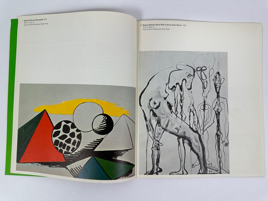 Just Added - Limited Edition Vintage 1970 The Art Of Alexander Calder - Calder Gouches Published By The Long Beach Museum Of Art [Photo 6]